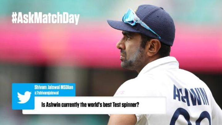 #AskMatchDay: Is Ashwin the best Test spinner in the world?