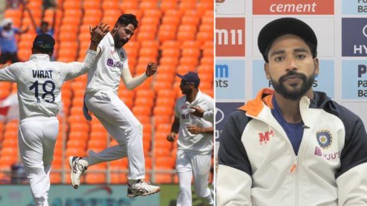 The aim was to bowl consistently in the same spot - Siraj