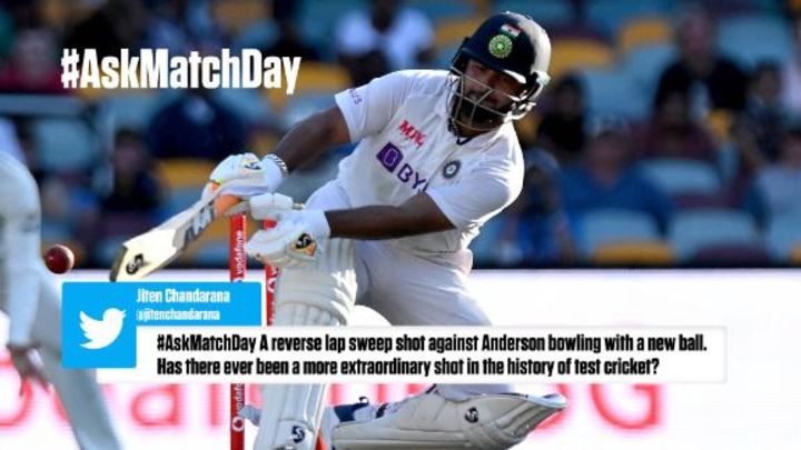 #AskMatchDay: Is Pant's reverse lap the most extraordinary shot in Test cricket?