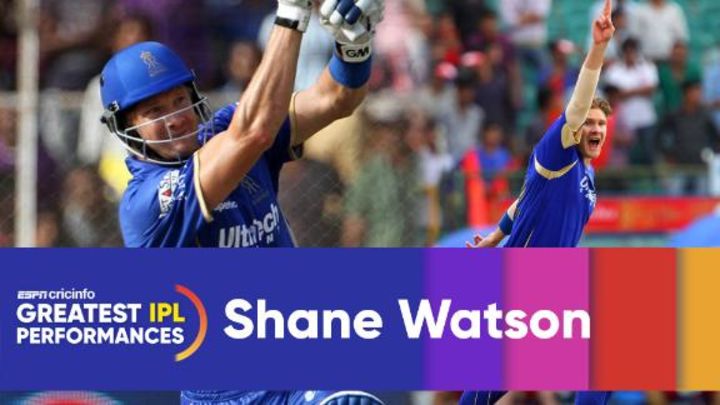 Greatest IPL Performances:  Shane Watson's 52 and 3 for 10 vs DD