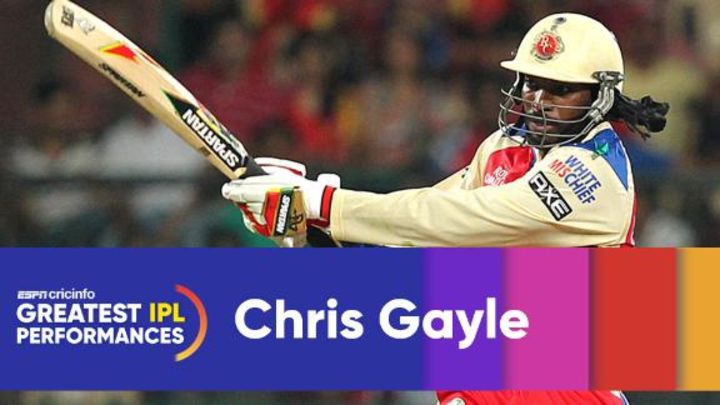 Greatest IPL performances: Chris Gayle's 175 not out vs Pune Warriors, 2013