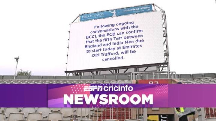 Newsroom: 'ICC has to adjudicate what the result of the series is'