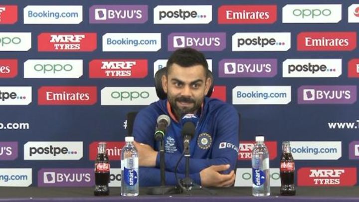 Virat Kohli - 'We're not a team that presses the panic button'