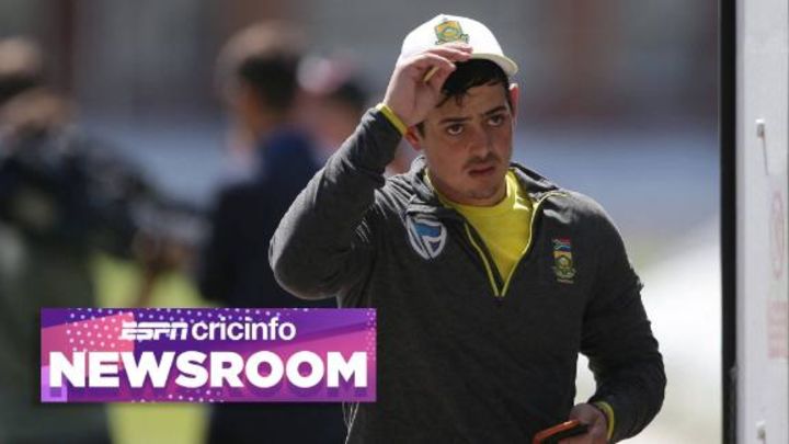 Newsroom: de Kock has shown us that the players and CSA are at loggerheads