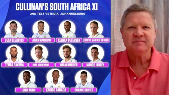 'No surprises' in Cullinan's South Africa XI