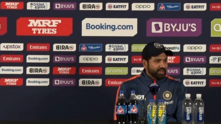 Rohit Sharma on Virat Kohli's 82*: 'One of India's best knocks'
