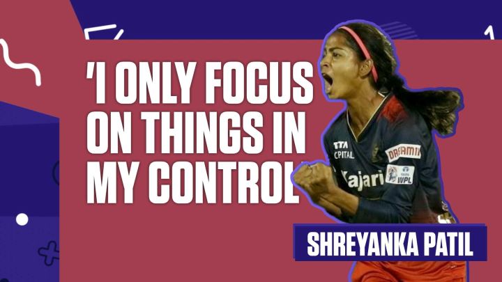Shreyanka Patil on being recognised as the 'RCB girl'