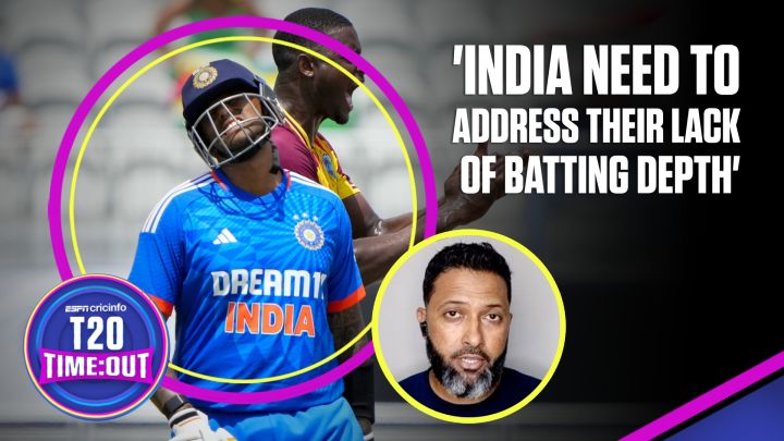 Jaffer concerned by India's lack of batting depth