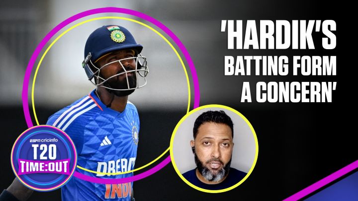 Jaffer: The way Hardik has batted is a big concern