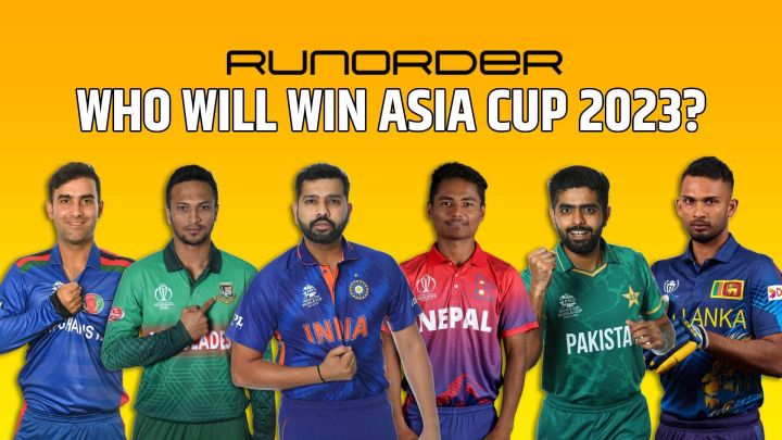 Runorder: Will we see the first ever India Pakistan Asia Cup final?