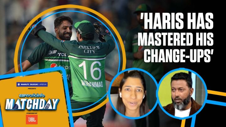 Jaffer: Haris' lengths and variety of bankable deliveries make him hard to play