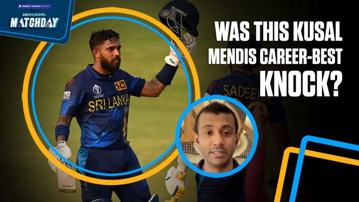 Maharoof: Never seen someone from SL striking it like Mendis did