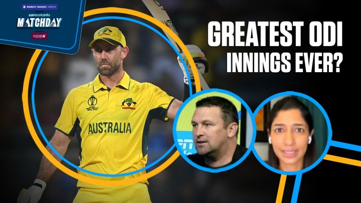 Harmison on Maxwell's 201*: 'It has to be the greatest innings in ODI cricket'