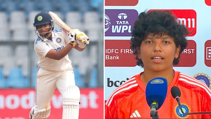 Ghosh: 'I didn't let the pressure of playing my first Test get to me'