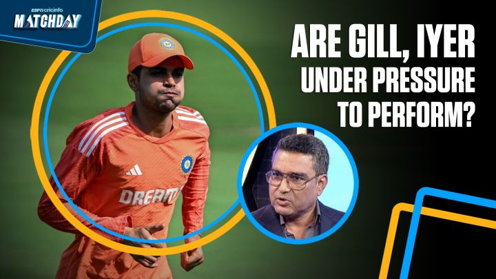 Manjrekar on the lack of runs from Gill and Iyer