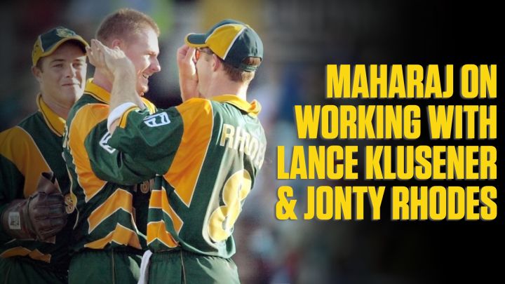Keshav Maharaj: 'Jonty Rhodes is like espresso in a human body'