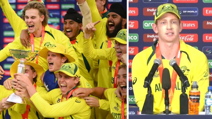 Australia Under 19 captain Hugh Weibgen: 'We try to emulate the senior team'