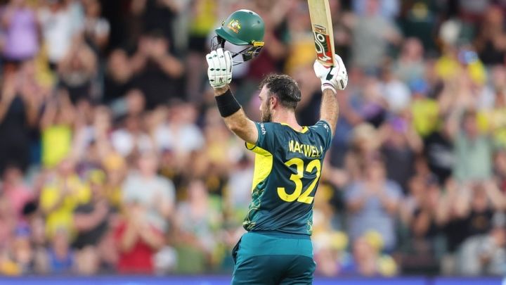 Where does Glenn Maxwell rank in T20 cricket?