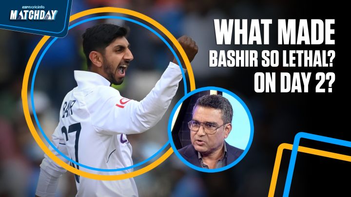 Manjrekar: Bashir has been the most accurate of all England spinners
