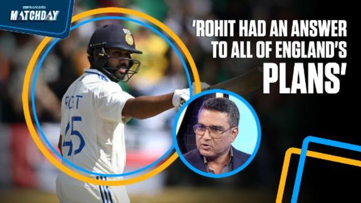 Manjrekar: Rohit had an answer to all of Stokes' plans
