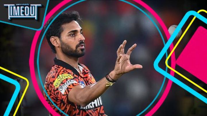 'We saw the vintage Bhuvi today'