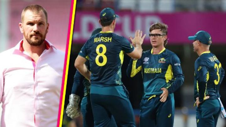 Finch: Zampa owns the stumps and it's hard to play square against him