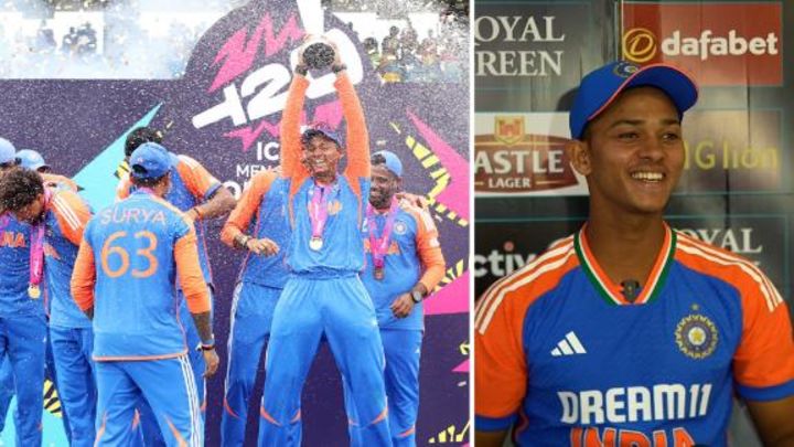 Jaiswal: 'Grateful and blessed to be part of a world champion T20 team'