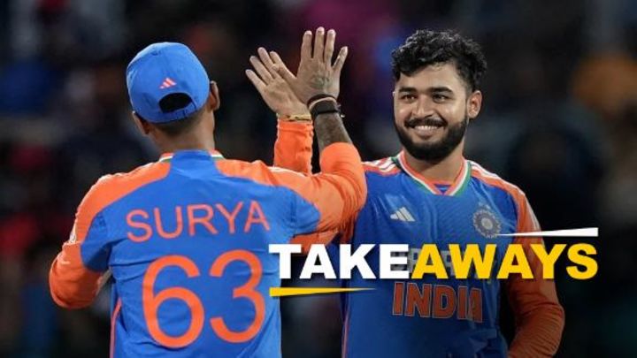 Parag, the sixth bowler, proves crucial for India