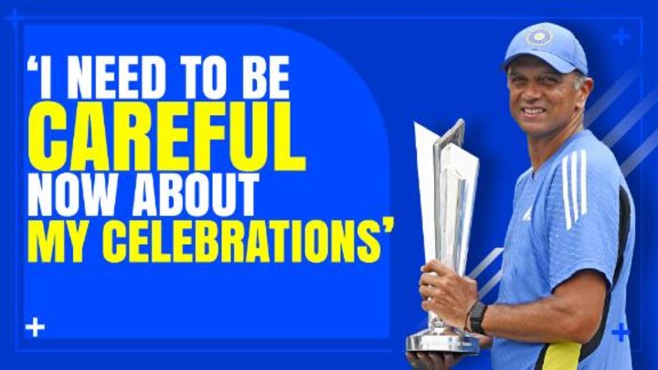 Dravid on T20 World Cup celebrations: 'It was just happiness and relief'