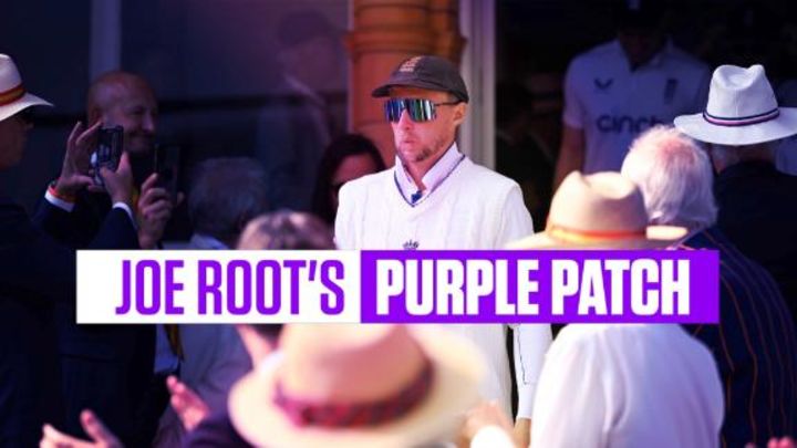 Root stands tall after twin tons