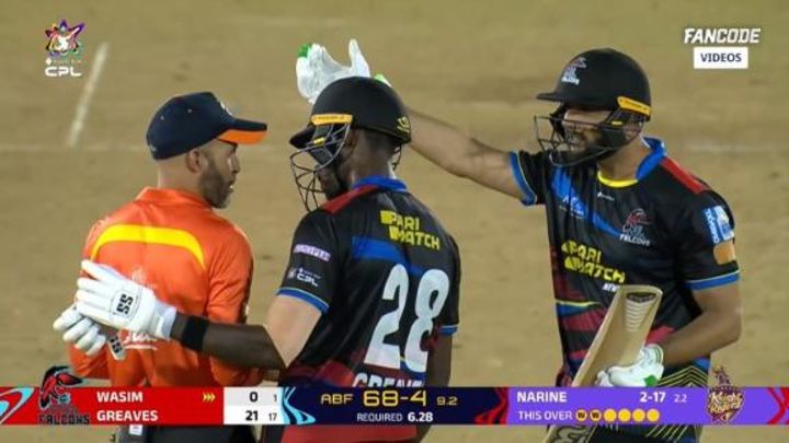 Watch - Imad Wasim's controversial lbw decision (Courtesy: FanCode)