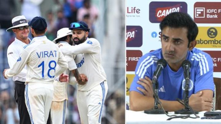 Gambhir: 'If we can get 400-500 runs a day, we'll go for it'