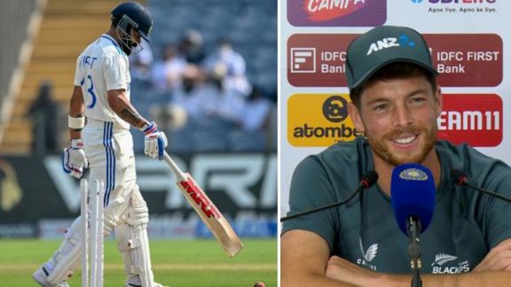Santner: 'It was a shock getting Kohli out to a full toss'