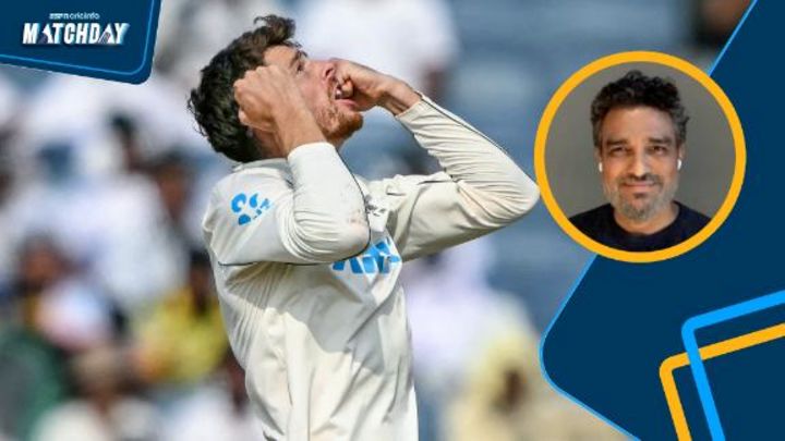 How did Santner succeed when Jadeja struggled?