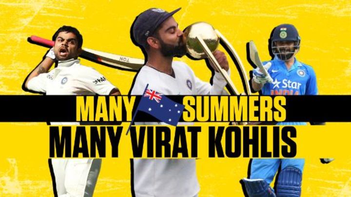 Kohli in Australia: Can he turn his form around in his favourite country?