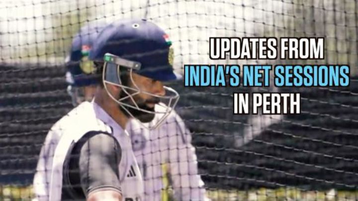 Sneak a peek at India's Perth preparation