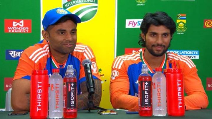 Suryakumar: Hope to see Tilak perform like this in all formats for India