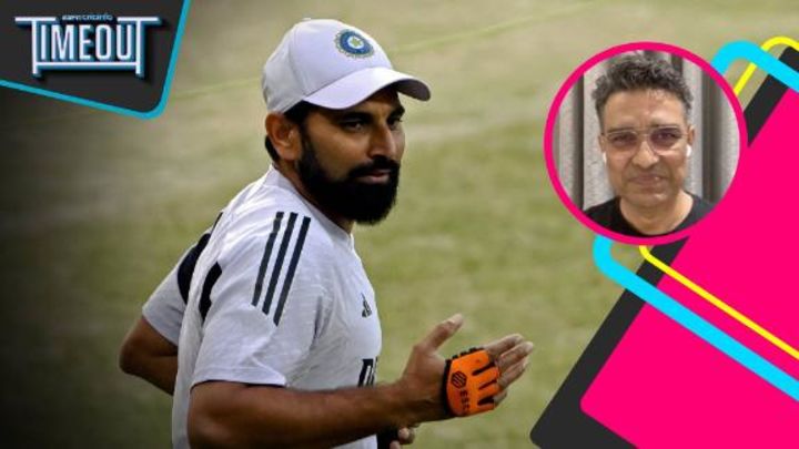 Shami will have to be 'up and kicking from ball one' - Manjrekar
