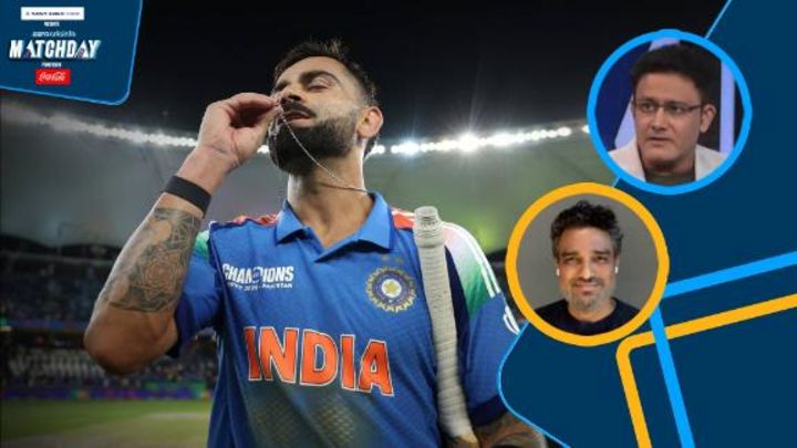 Kumble: Kohli's mind was at ease today