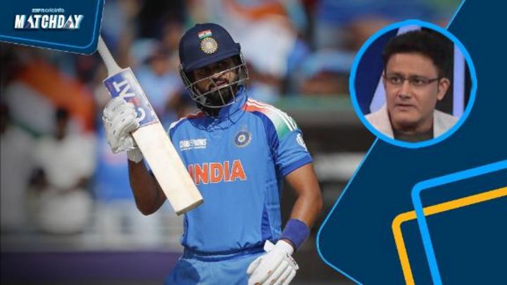 Kumble lauds Iyer's 'proactive' innings 