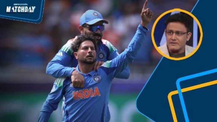 Kumble: 'Kuldeep doesn't look for the surface to help him'