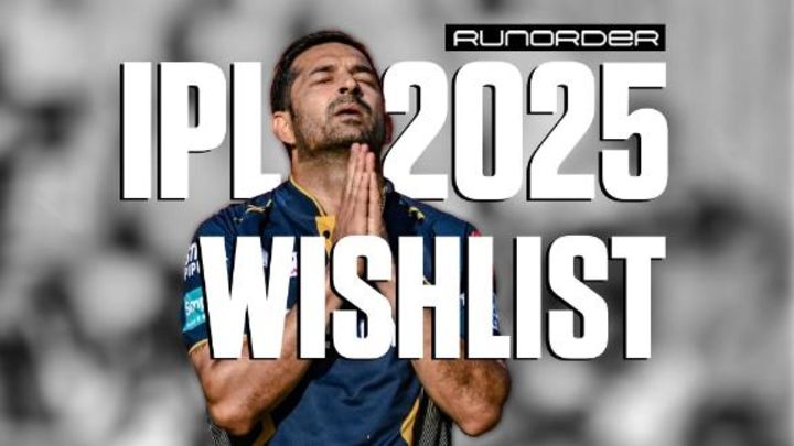 Runorder: What is your wishlist for the IPL 2025 season?