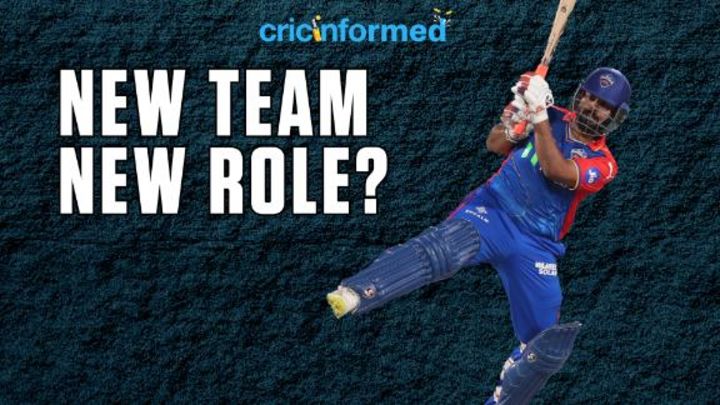Cricinformed: Should Pant bat higher up?