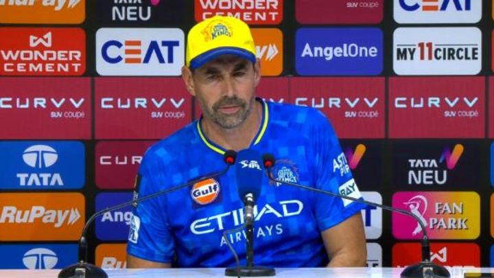 Fleming: CSK still 'trying to get opening combination right'