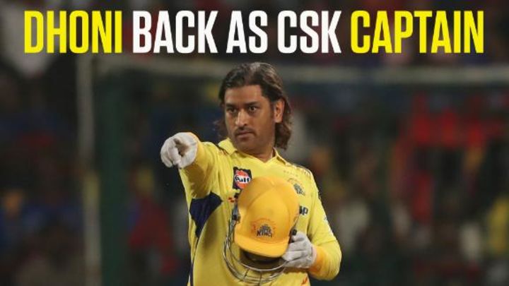 Can Dhoni the captain turn CSK's fortunes around?