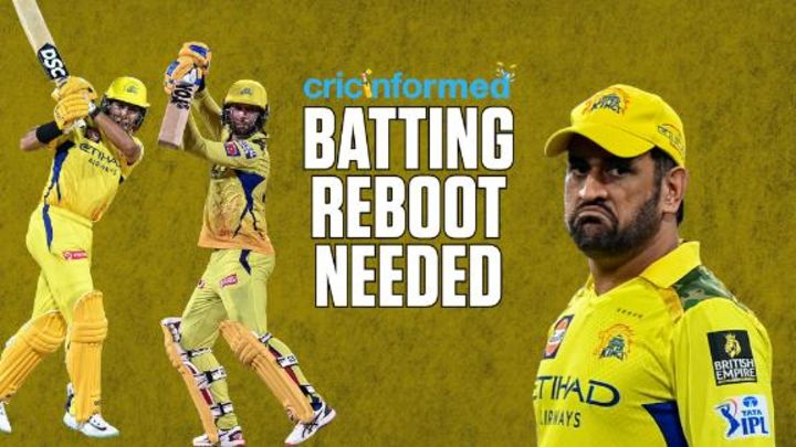 Cricinformed: CSK's batting lagging way behind this season
