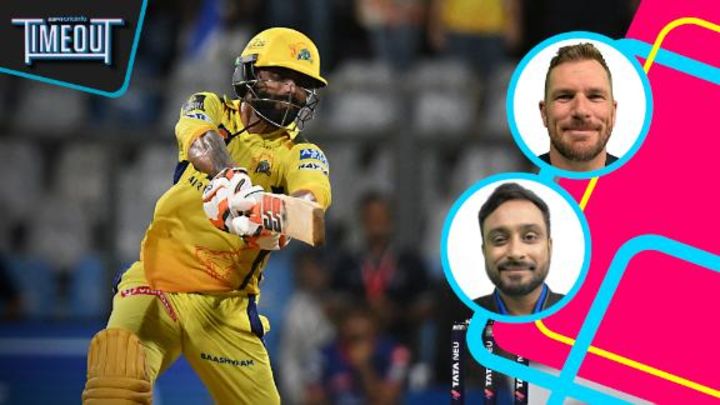 Ravindra Jadeja looks 'confused' up the order