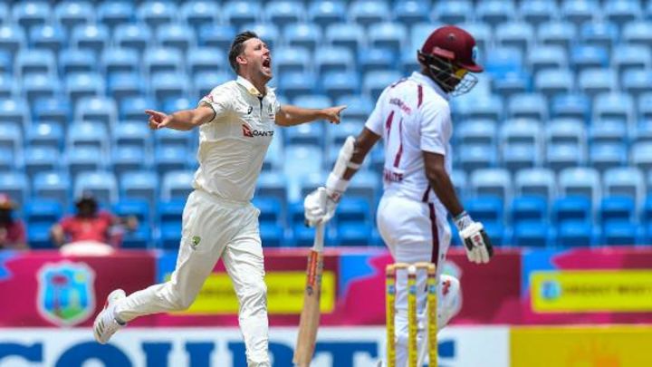 Australia bowl West Indies out for 143, seal series
