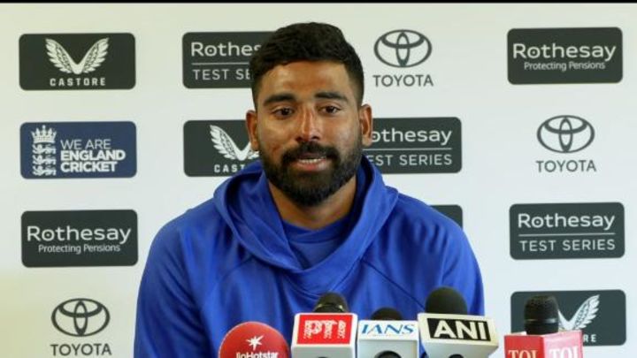 Siraj: Been bowling well, but luck hasn't been with me