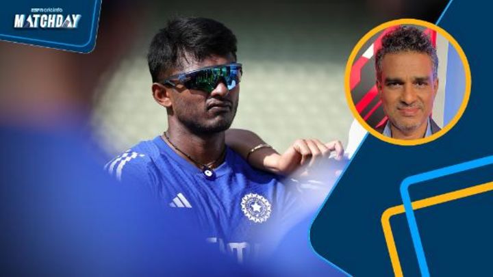 Who replaces Nitish Kumar Reddy in India's XI?